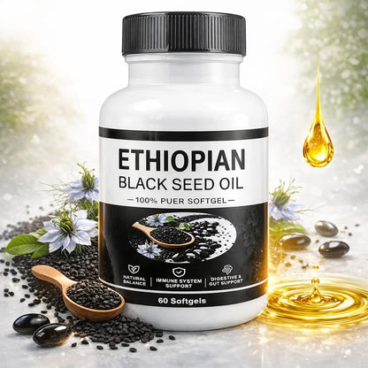 ETHIOPIAN BLACK SEED OIL - Aceite de Semilla Negra de Etiopia